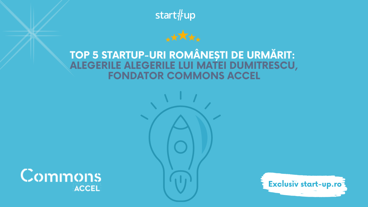 Top 5 startup-uri pe care să le urmărești, alegerile lui Matei Dumitrescu