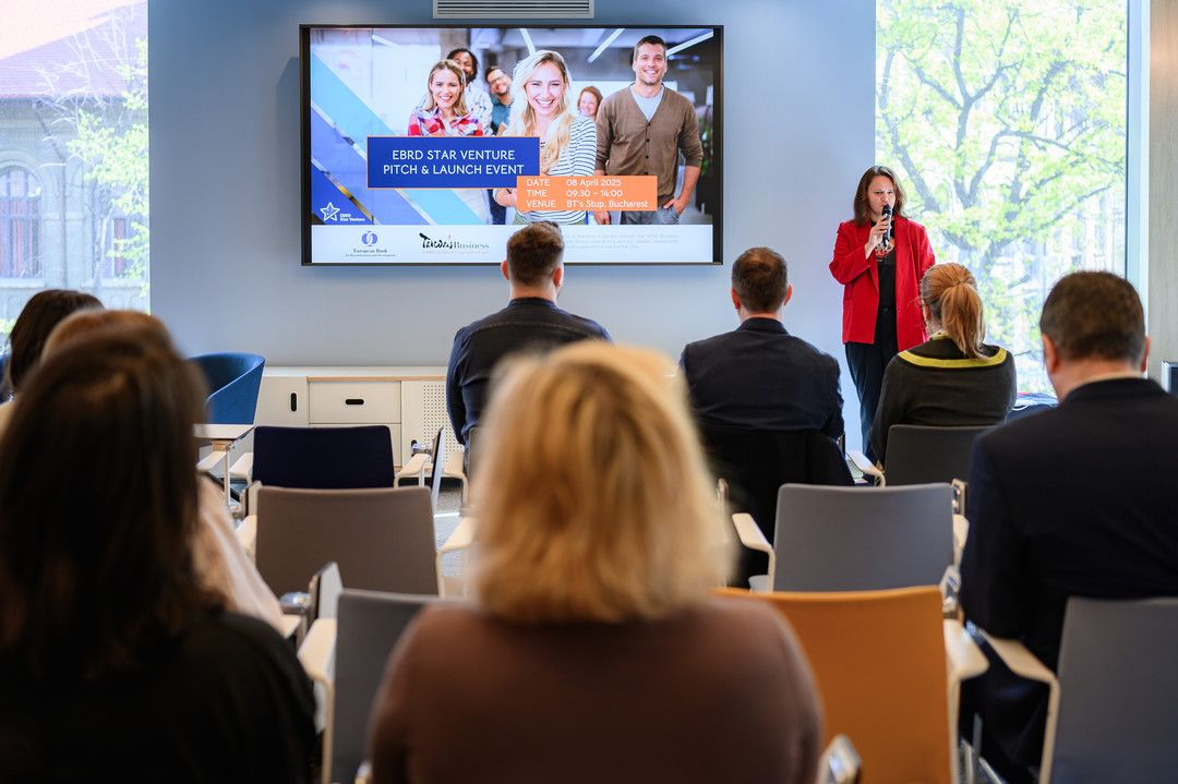 Cinci startup-uri din România, în cohorta 2025 a programului BERD Star Venture. Ce beneficii au