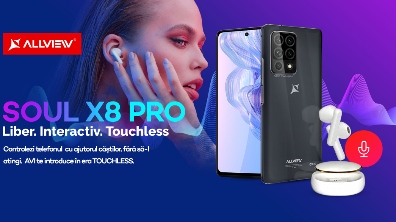 Allview lansează Soul X8 PRO, noul flagship al companiei