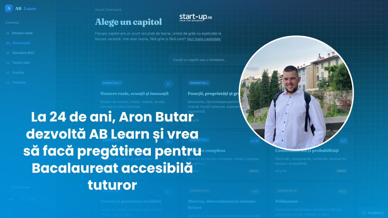 Aron Butar: Obiectivul meu nu este profitul, ci accesul cât mai larg la educație.