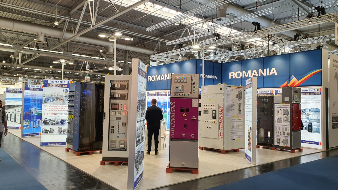 Trei Pavilioane naționale românești la Hannover Messe 2022