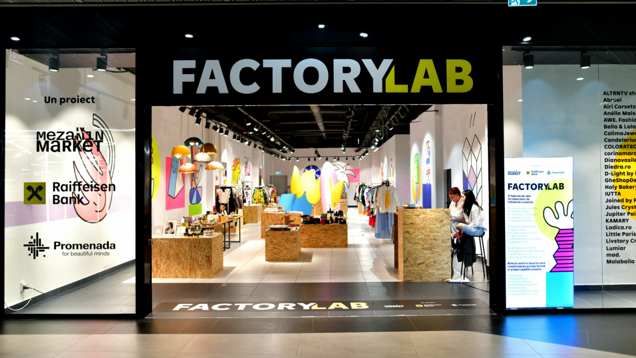 Raiffeisen Bank continuă proiectul FactoryLab până la finalul anului în București