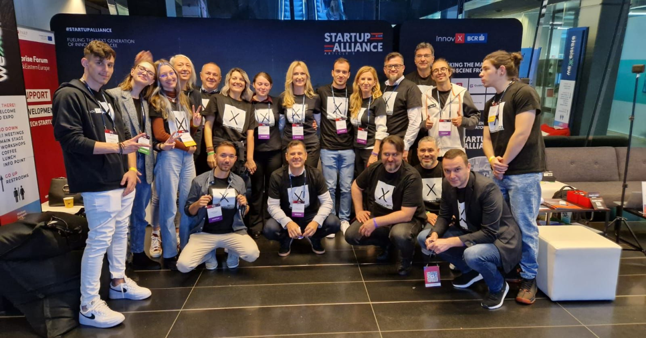 InnovX-BCR a dus 10 startup-uri la Wolves Summit pentru conexiuni cu investitorii