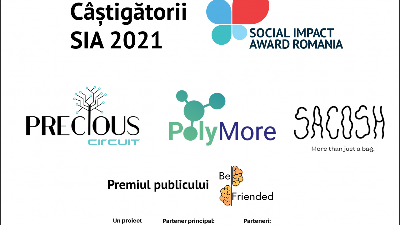 Echipele câștigătoare la Social Impact Award România - cum schimbă ele viitorul