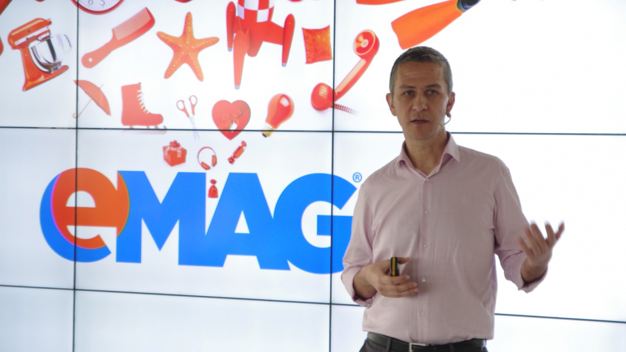 eMAG, afaceri de peste 2 mld. lei în România
