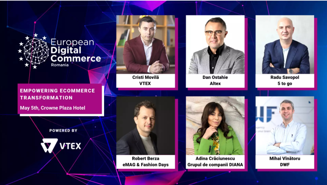 Retailul viitorului la European Digital Commerce pe 5 mai