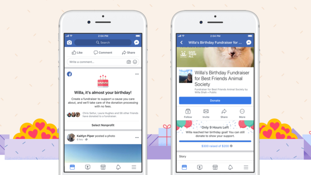 Facebook strânge peste 300 mil. $ pentru donații și renunță la taxă