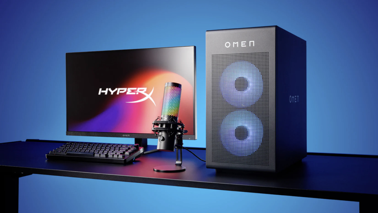HP anunță un nou desktop personalizabil OMEN și periferice HyperX la Gamescom