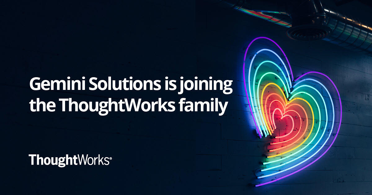 Gemini Solutions, cu sediul de IT în România, achiziționată de ThoughtWorks