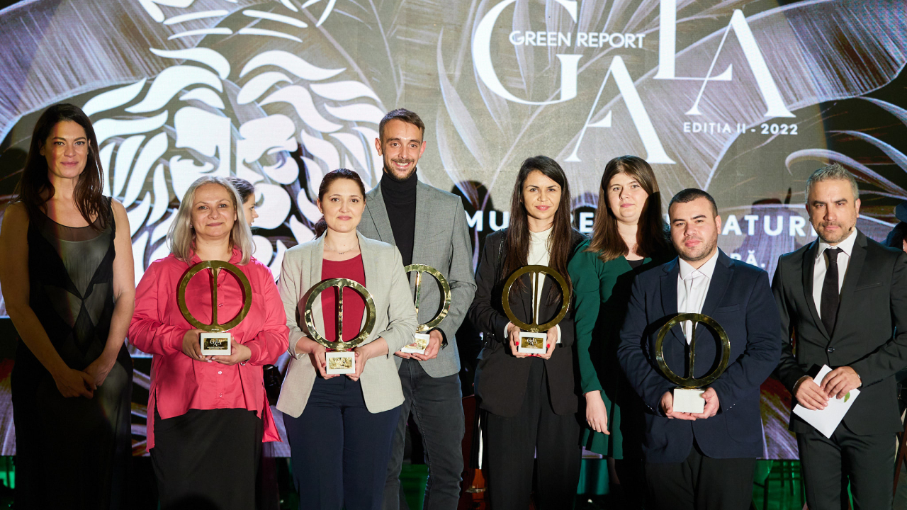 Cele mai bune proiecte de mediu și sustenabilitate din România, premiate în cadrul celei de-a doua ediții a Galei Green Report