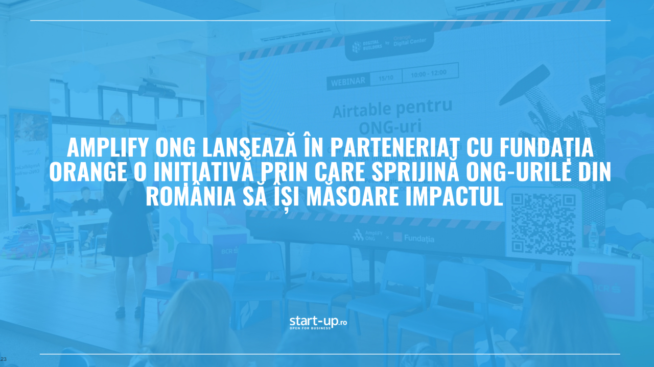De la fișiere dispersate la baze de date: AmpliFY ONG și Fundația Orange lansează Digital Builders