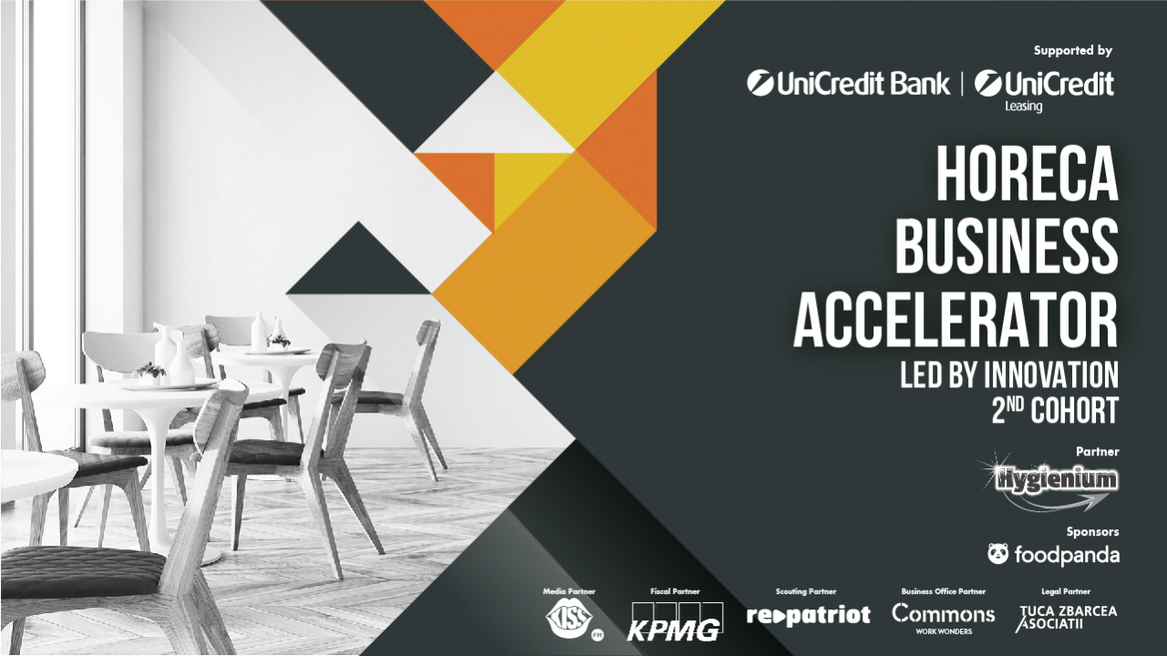 HoReCa Business Accelerator: granturi de 17.000 de euro