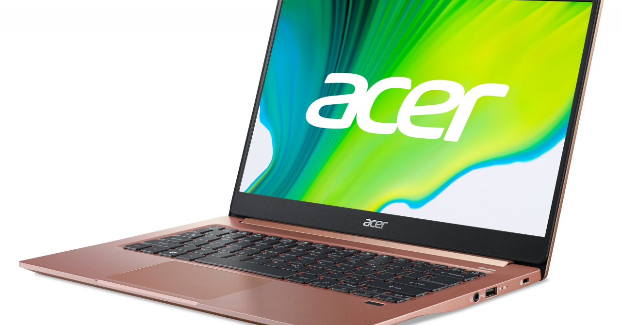 Acer anunță Swift 5 și Swift 3, laptop-uri cu procesoare Intel Core Tiger Lake