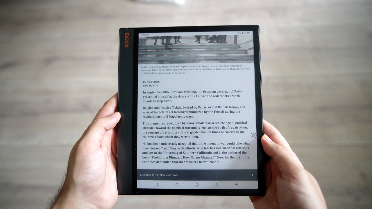 Onyx BOOX primește finanțare de câteva zeci de mil $ pentru crearea de produse ePaper