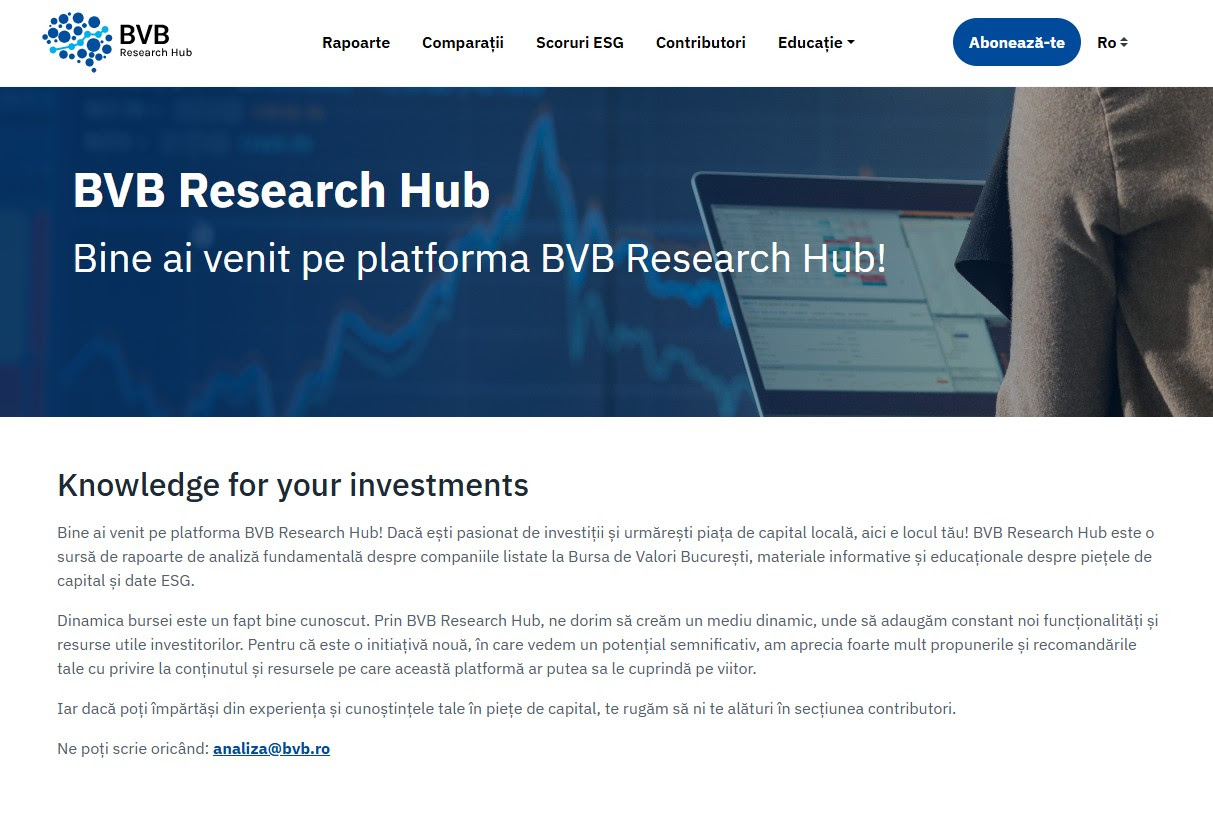 Mini bibiliotecă digitală de educație financiară lansată de Bursa de Valori București