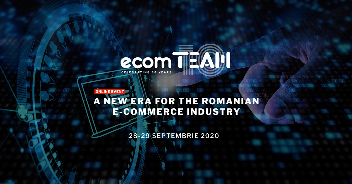 ecomTEAM 2020, două zile de e-commerce intensiv: cum poți avea acces gratuit