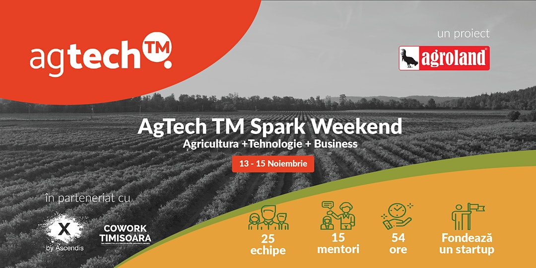 Incubator de startup-uri din agricultură cu premii: AgTech TM by Agroland