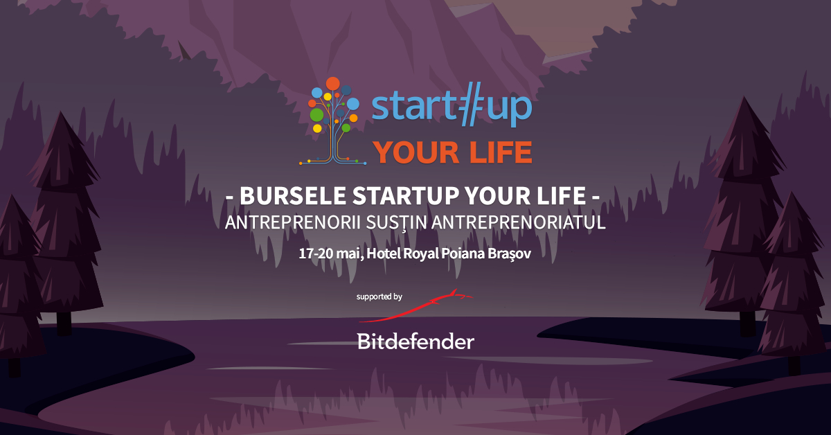 Bitdefender oferă 3 burse Startup Your Life - cum să vii la tabără