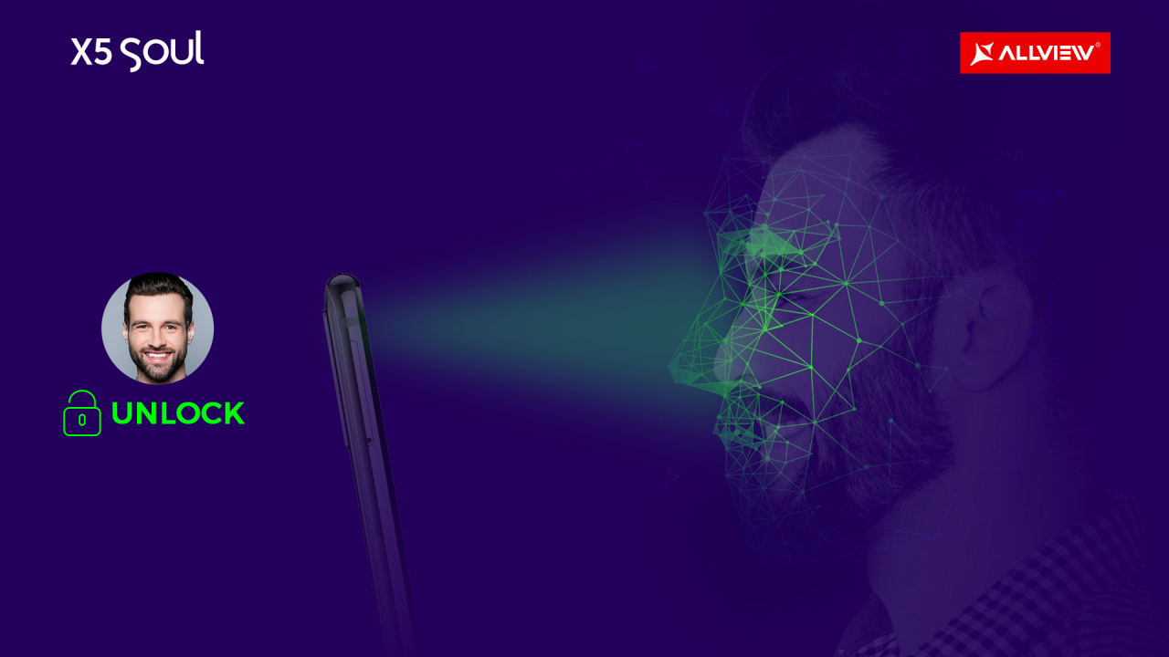 Allview pregătește un telefon cu recunoaștere facială avansată