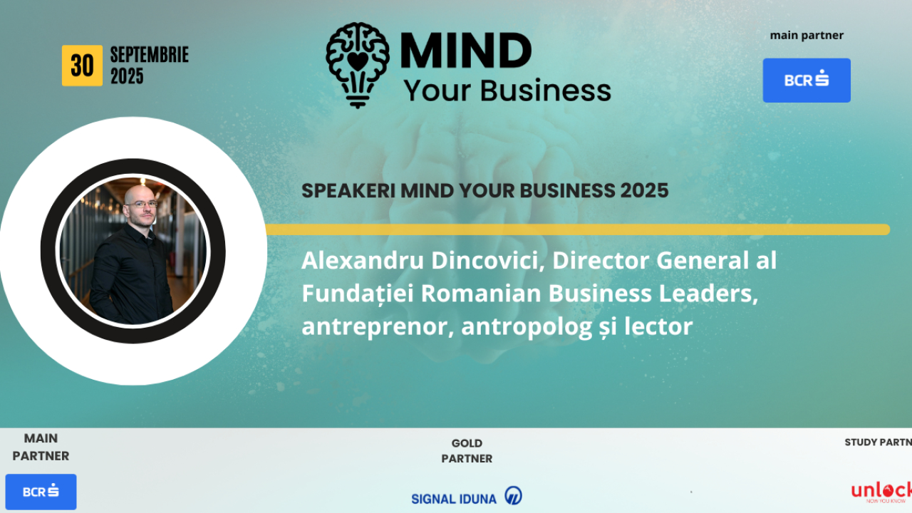 Speaker la <span class="title-highlight">Mind your Business 2025</span>: Alexandru Dincovici, director general al Romanian Business Leaders