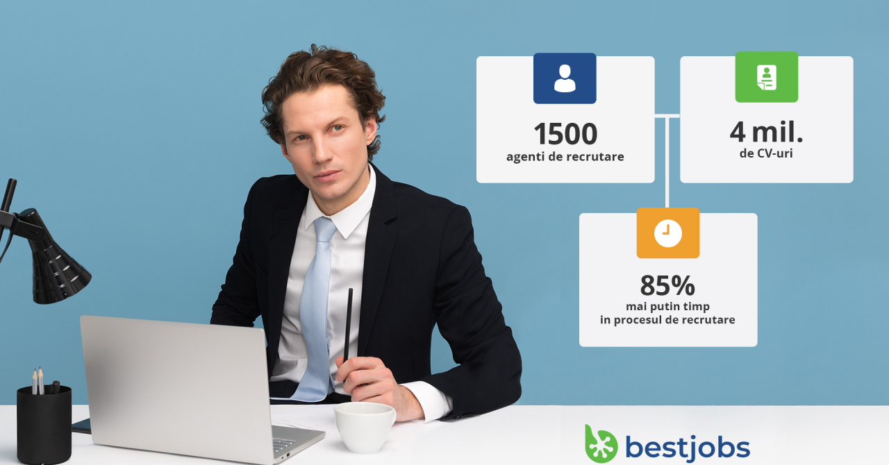 BestJobs lansează serviciul de recrutare BestJobs Agency