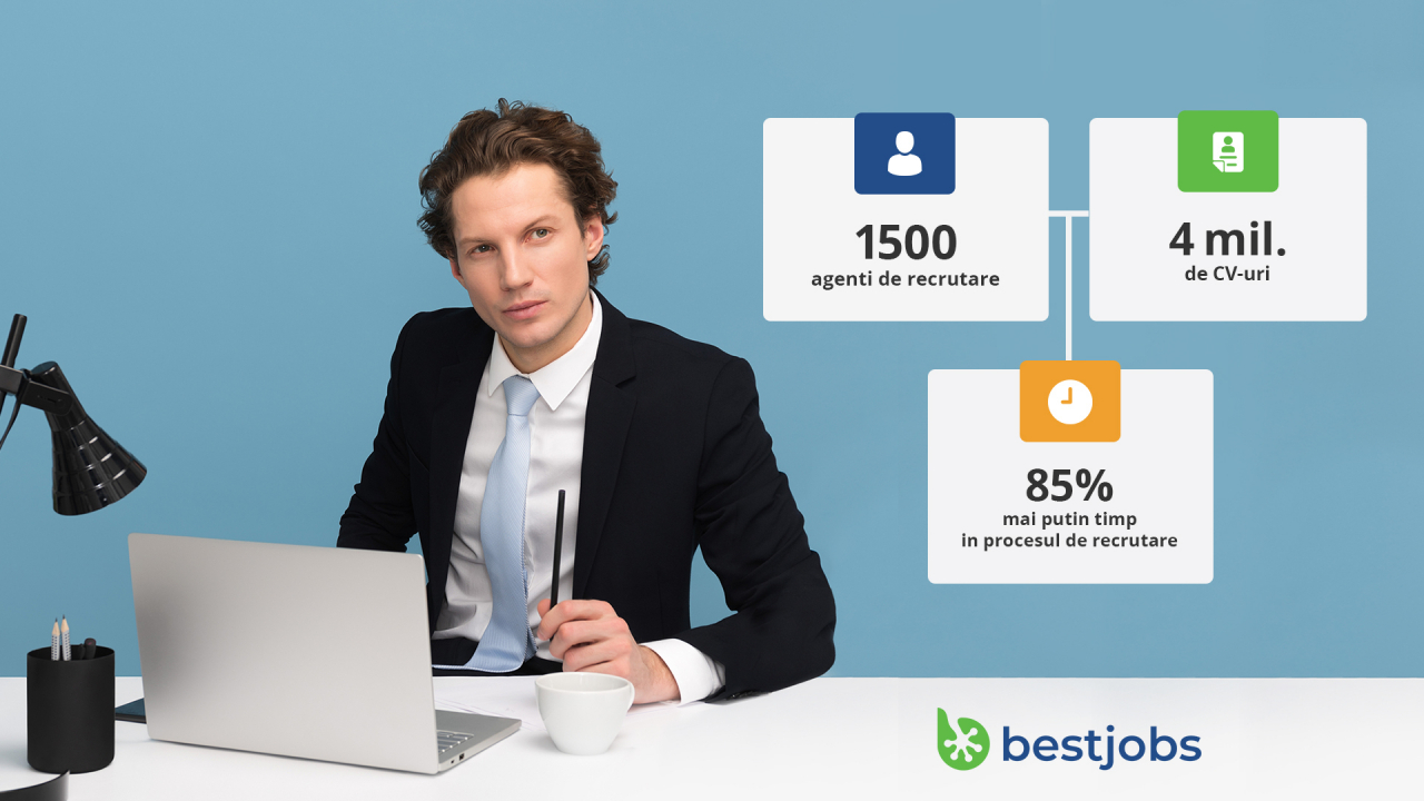 BestJobs lansează serviciul de recrutare BestJobs Agency