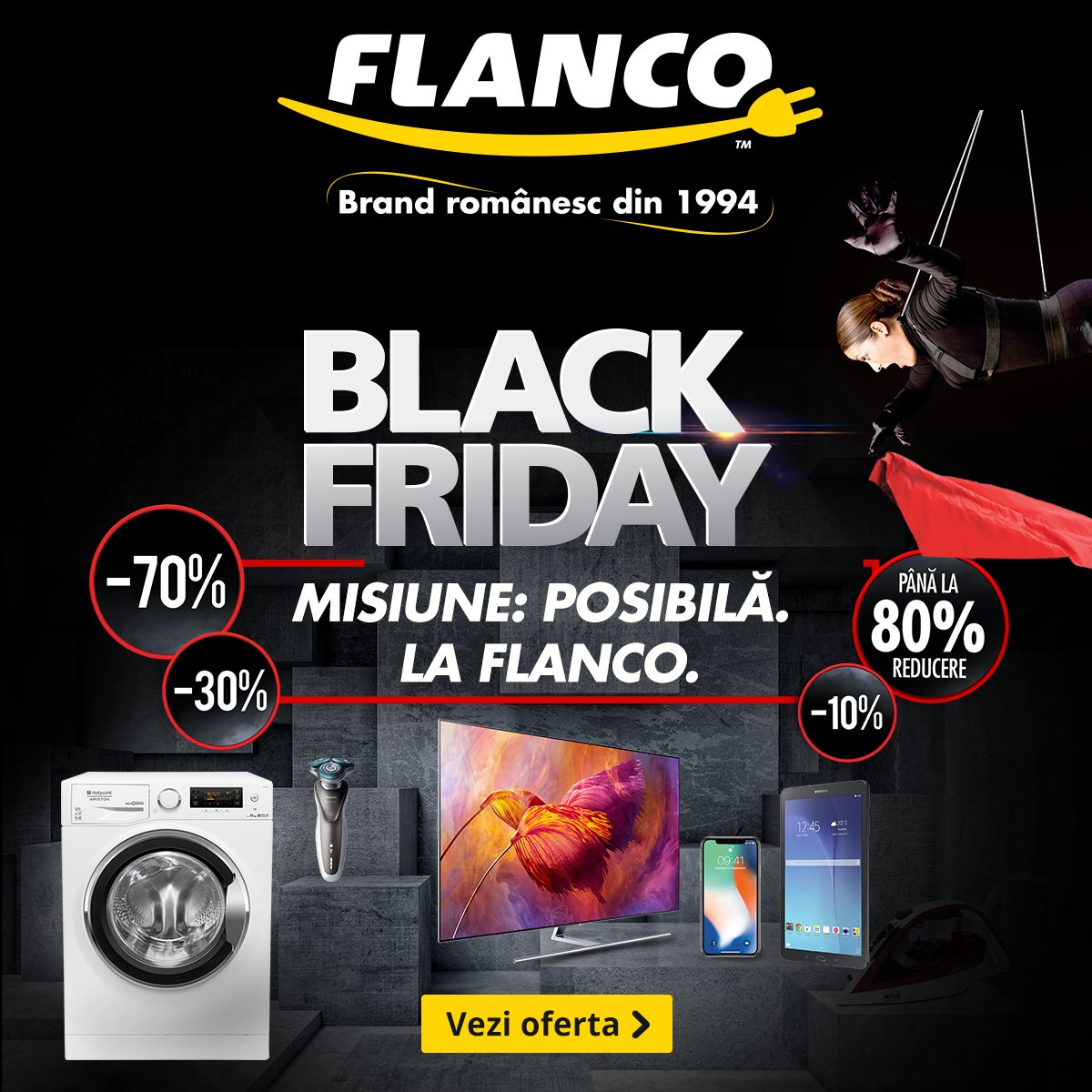 Black Friday 2018 la Flanco - trei săptămâni de reduceri la produse
