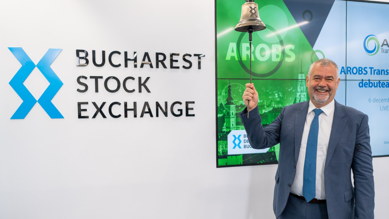 AROBS Transilvania debutează la bursă. Cel mai mare plasament privat pe AeRo