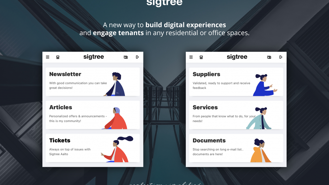 Platforma marketplace Sigtree pentru imobiliare caută investiție 500.000 de euro