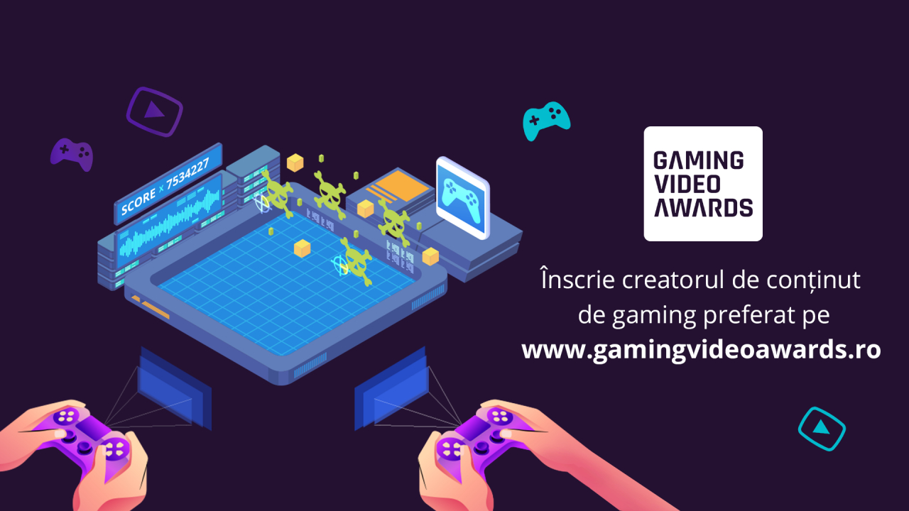 Gaming Video Awards - premiile pentru creatorii de conținut de gaming