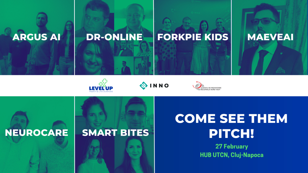 6 startup-uri din sănătate și nutriție prezintă la Demo Day LevelUP Accelerator