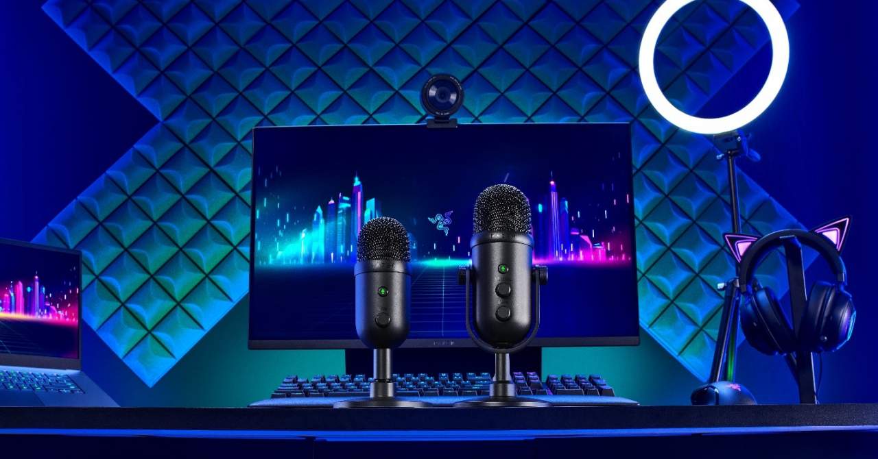 Două noi microfoane de streaming de la Razer pentru podcasteri începători