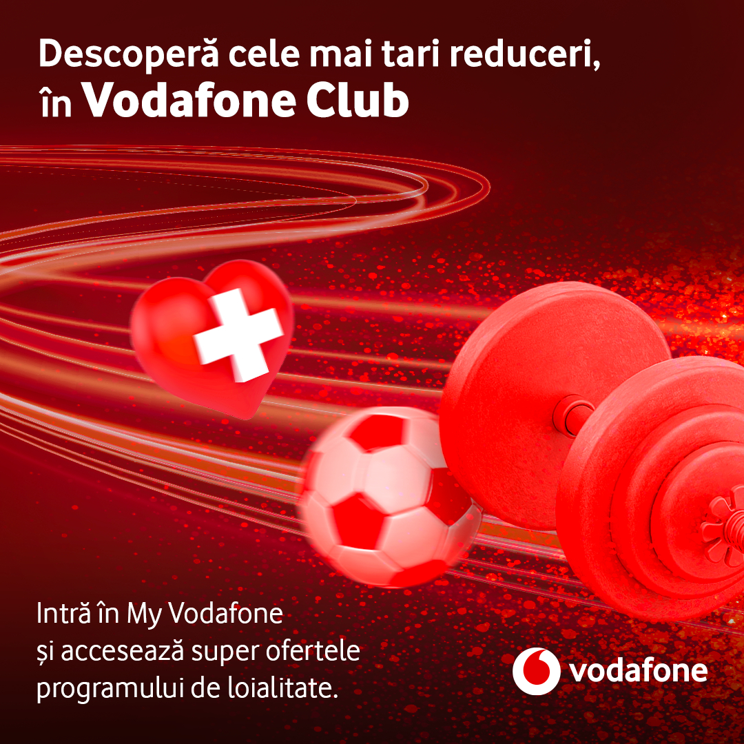 Vodafone lansează beneficiile de loialitate pentru clienți. Ce oferte există