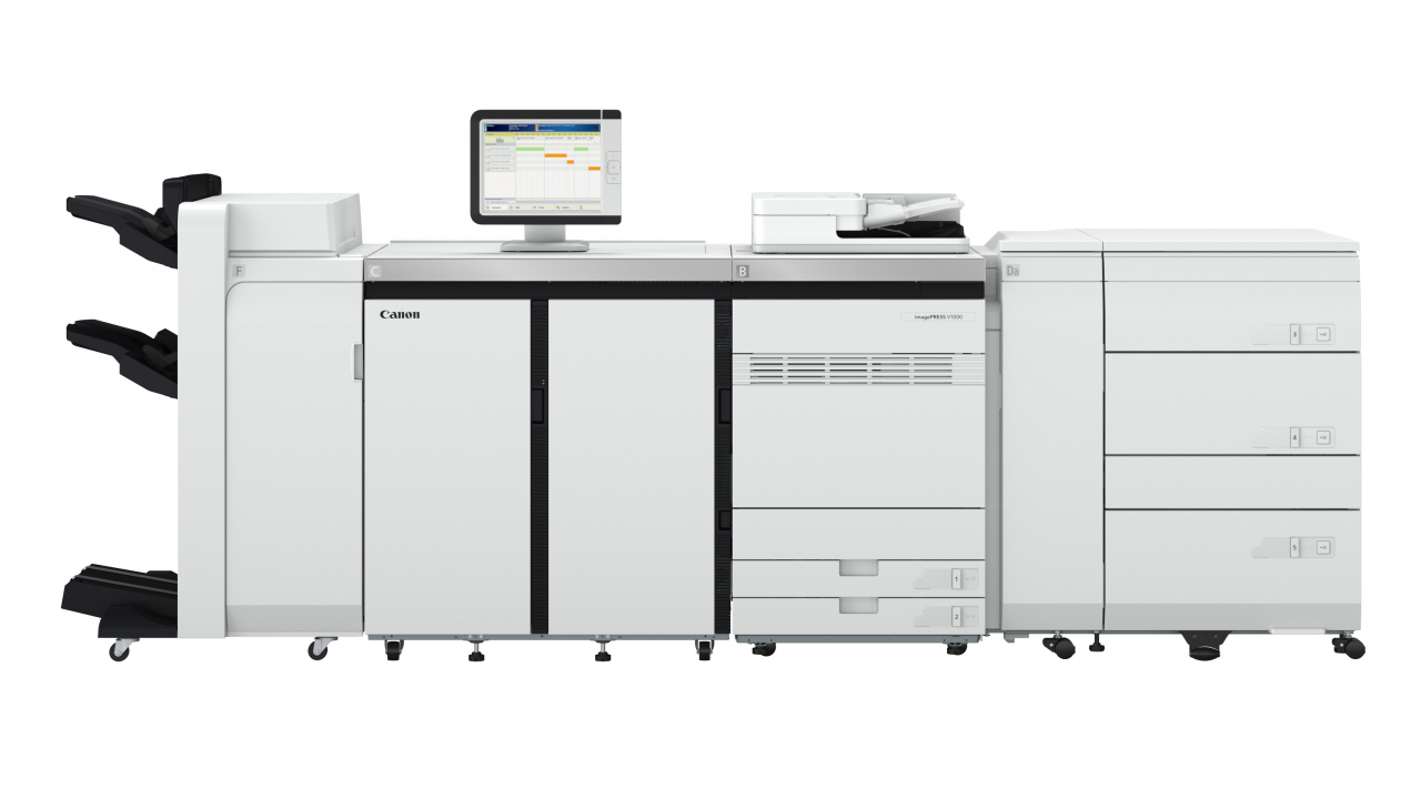 Canon imagePRESS V1000, presă color performantă destinată business-urilor