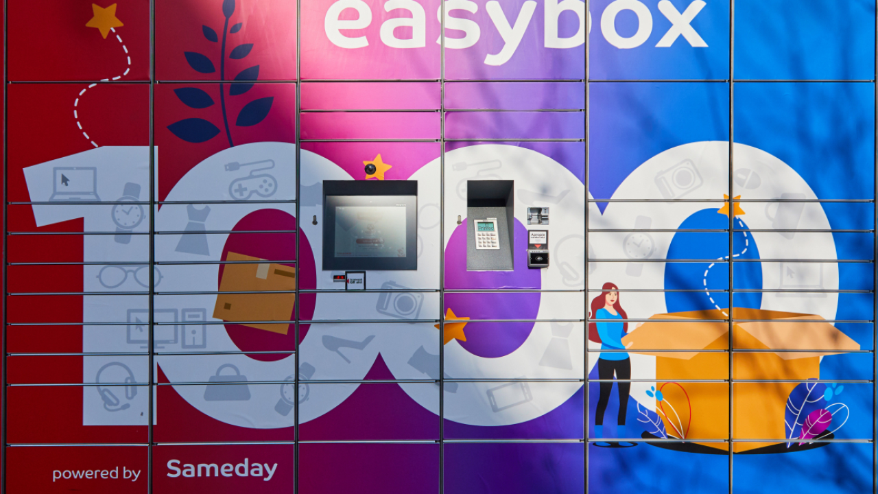 Clienții evoMAG vor putea comanda cu livrare la lockerele easybox