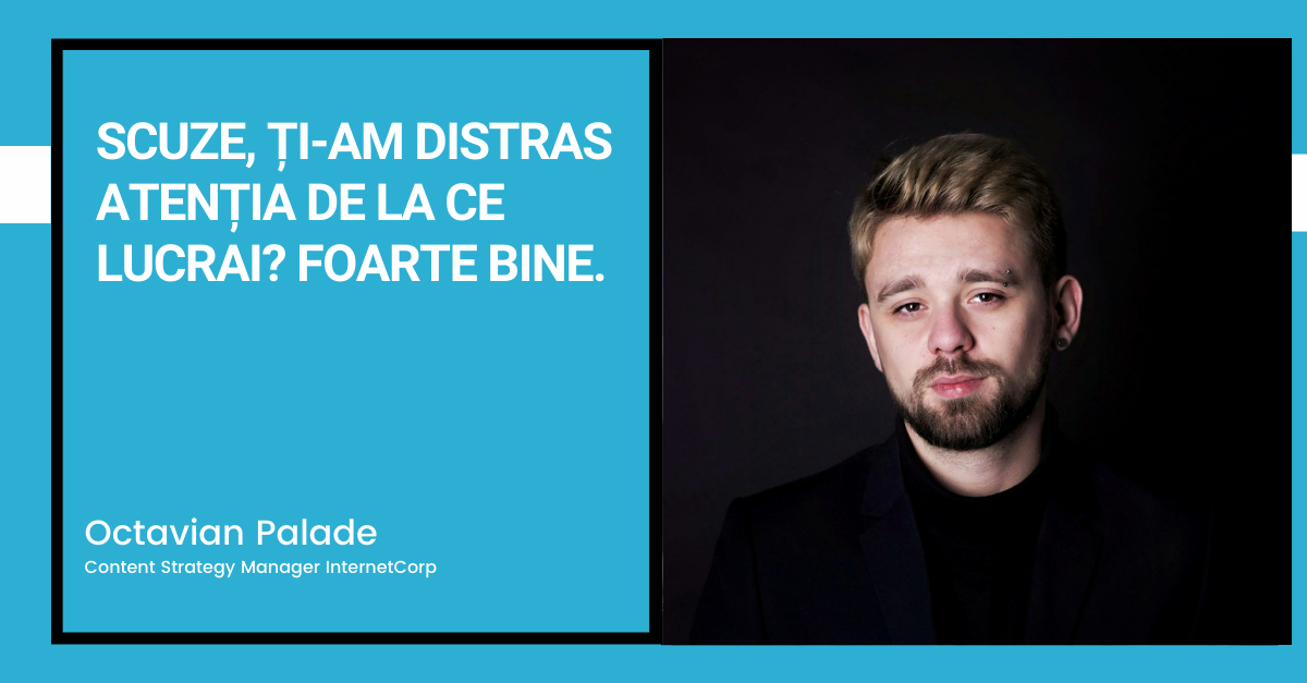 Scuze, ți-am distras atenția de la ce lucrai? Foarte bine.