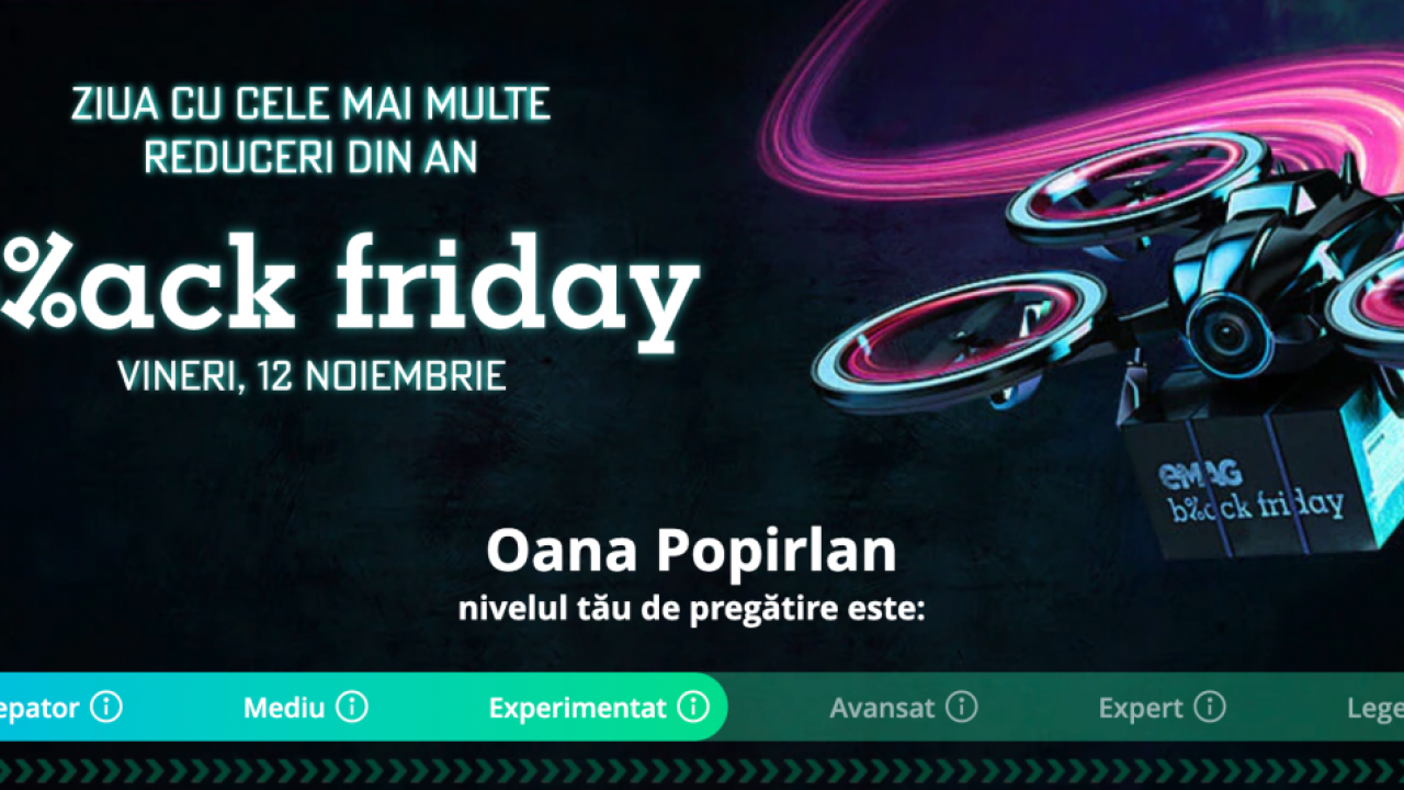 eMAG Black Friday 2021: ghid pentru cumpărături rapide. Cumpără responsabil