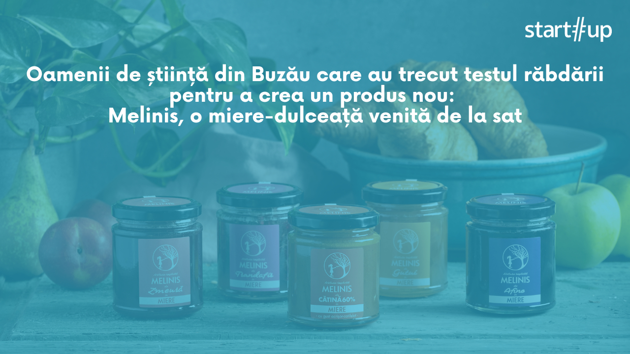 3 oameni de știință din Buzău au creat un produs nou: Melinis, miere cu fructe