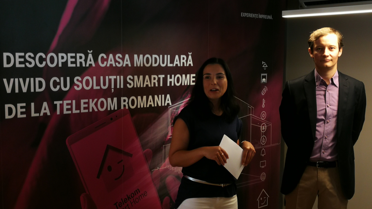 Telekom și Vivid prezintă prima casă modulară inteligentă din România