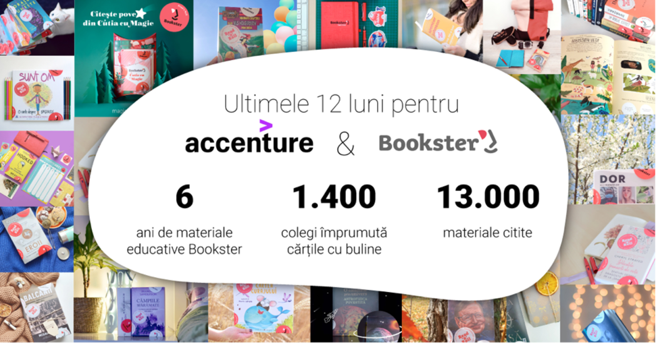 Organizații care citesc: Accenture și Bookster