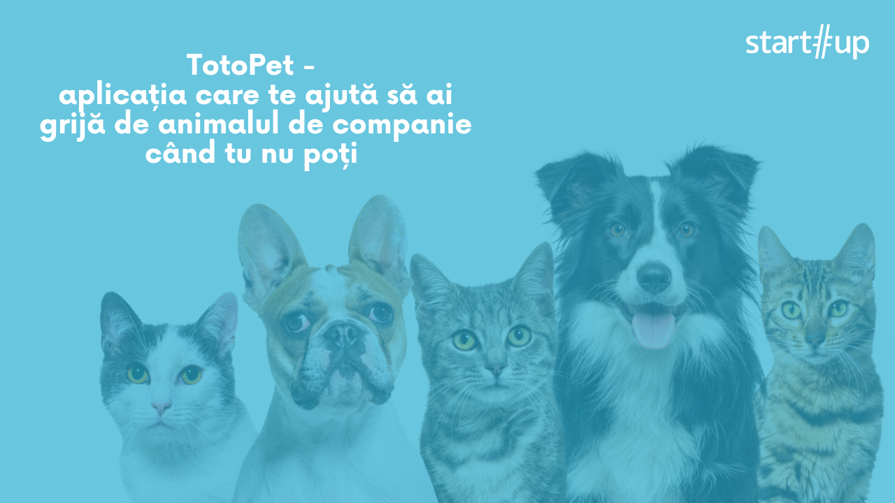 TotoPet, iubitorii de animale care au grijă de companionii tăi când tu nu poți