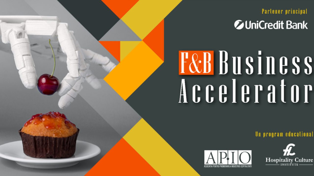 F&B Business Accelerator caută afaceri din industria alimentară