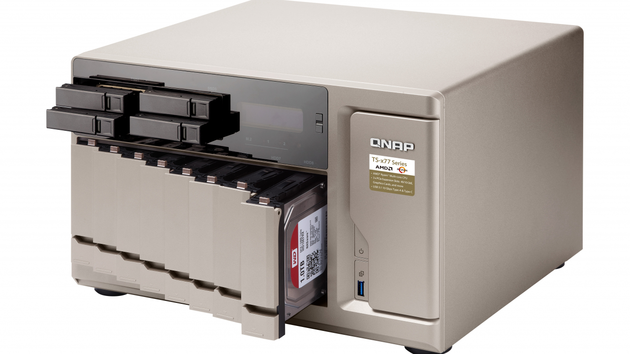 Acest NAS pentru business vine cu procesor AMD Ryzen