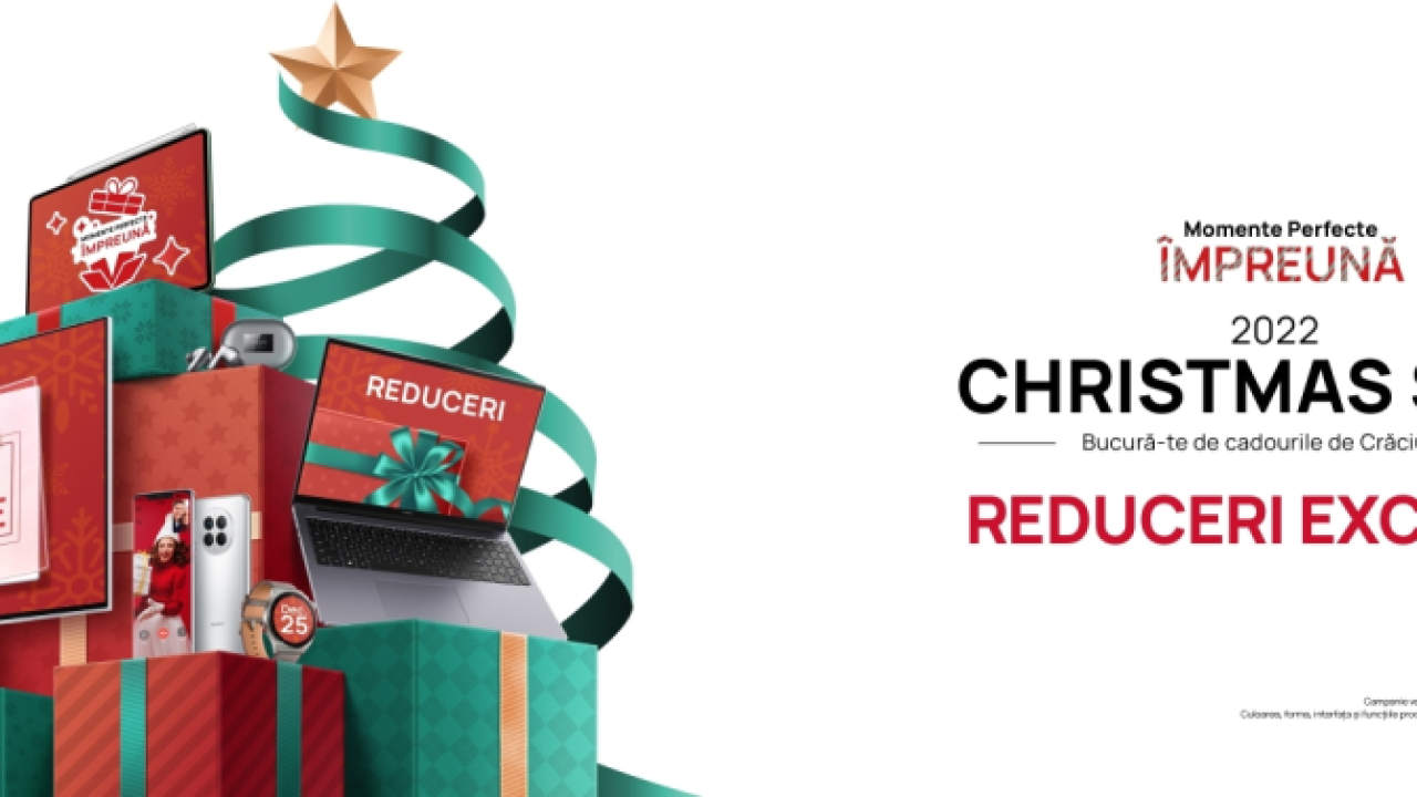 HUAWEI pregătește produse pentru Sărbători. Care sunt promoțiile.