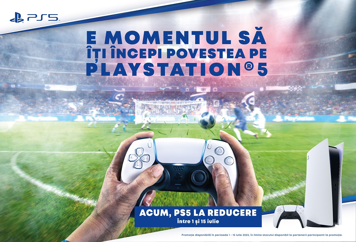 Consola PlayStation 5, disponibilă la prețuri speciale în luna iulie