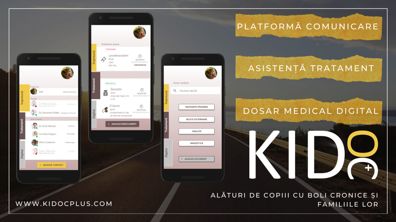KIDoc vrea să digitalizeze procesul de îngrijire al copiilor cu boli cronice