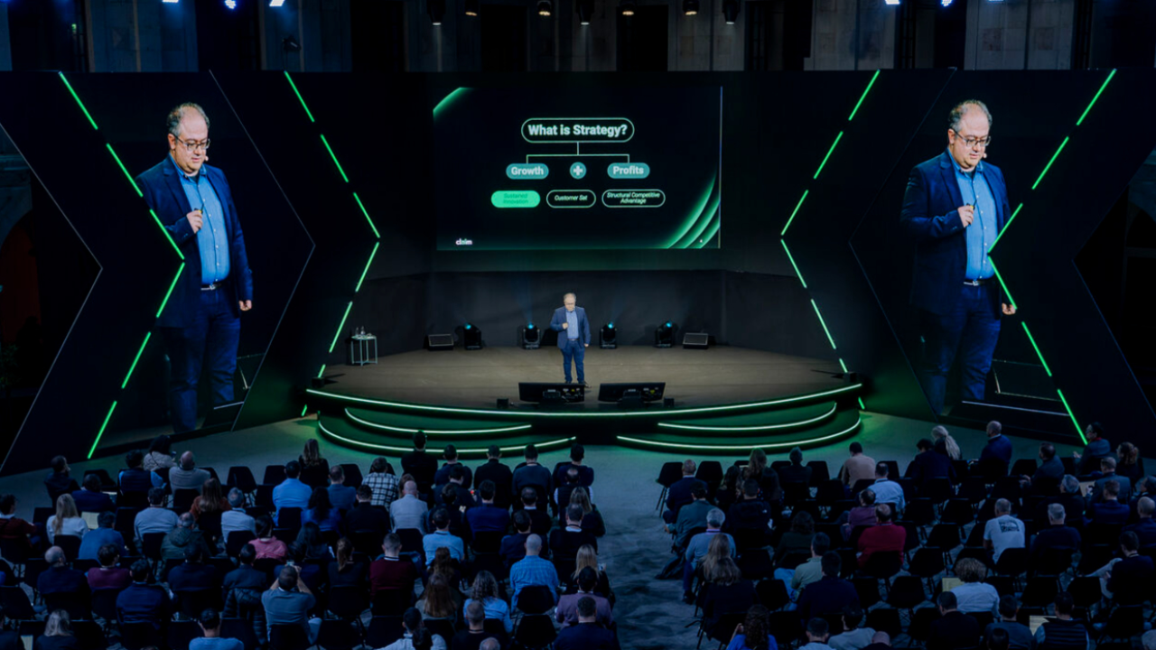 Andreas Merentitis, Chief Data Officer la OLX Group, la evenimentul CLAIM AI