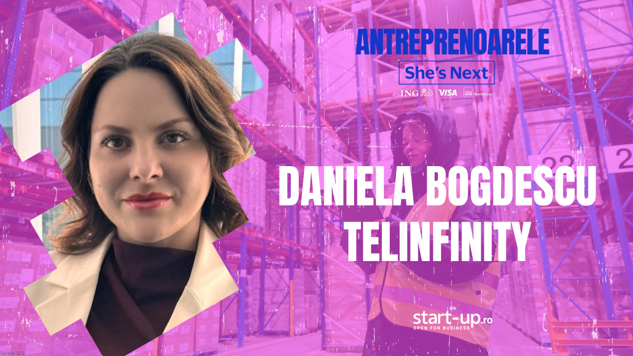 Daniela Bogdescu, fondatoarea companiei Telinfinity