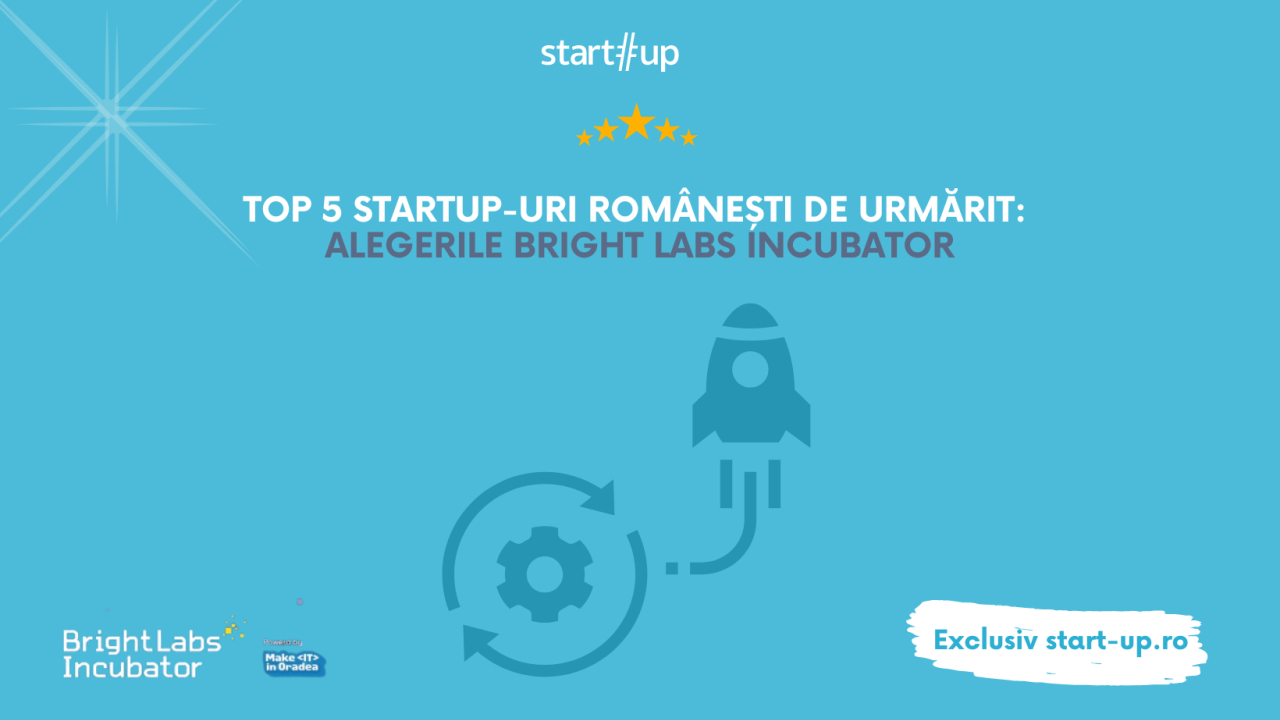 Top 5 startup-uri din România de urmărit: alegerile Bright Labs Incubator