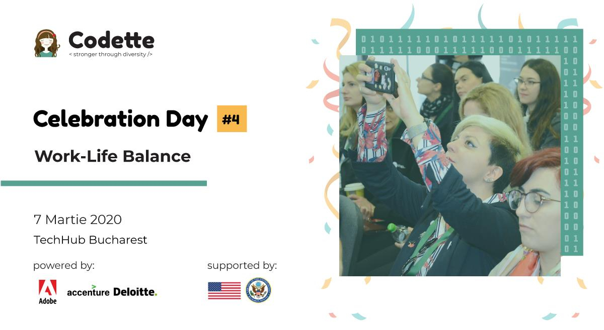 Comunitatea Codette: femeile din tech se reunesc la Celebration Day
